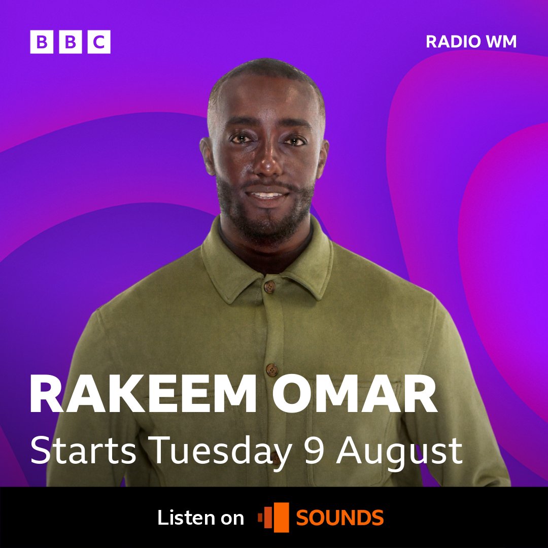 bbcwm's tweet image. 🚨 Introducing our new breakfast show presenter @RakeemOmar! 🚨

Rakeem was born in Birmingham, joined BBC Radio WM three years ago and has fronted a host of shows across the schedule. 

The exciting new breakfast show will share stories from listeners across the West Midlands.