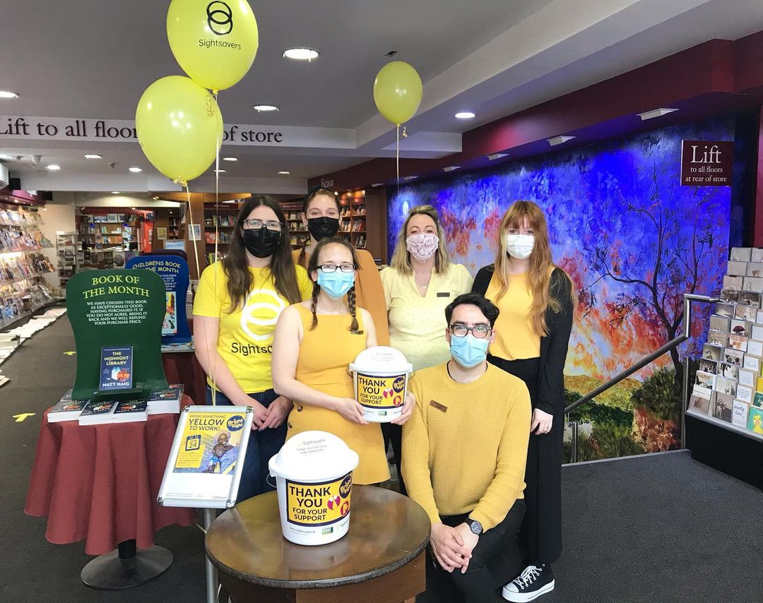 SightsaversIE's tweet photo. Go #BrightForSight this summer and raise funds to eliminate avoidable blindness! Wear something yellow one day in June or July and make a small donation - text BRIGHT to 50300 to donate โฌ4. Sightsavers will receive a minimum of โฌ3.60. Helpline: 01 481 9311. #BrightForSight https://t.co/oTKvnX6Rko