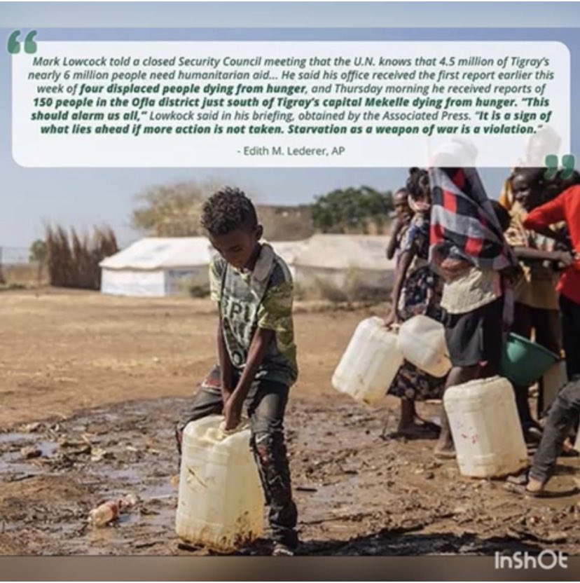Over 60,000 Tigrayan refugees have fled to eastern Sudan since the conflict began in #Tigray, #Ethiopia in November 2020,over a third of which are children. #TigrayGenocide &amp; #TigraySiege must end in order for these families to feel safe enough to return home. #RefugeeWeek2022