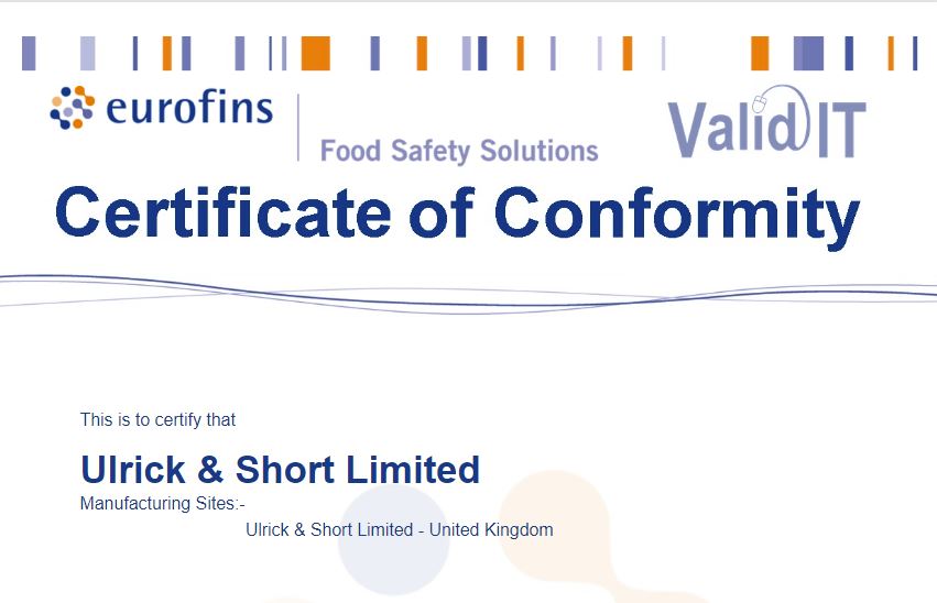 Ulrick & Short Ltd tweet media