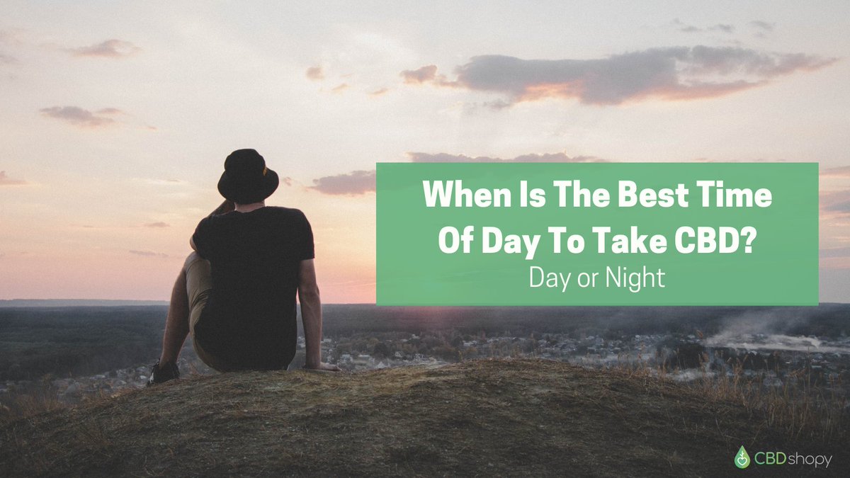 CbdShopy's tweet image. One of the most commonly asked questions is “When is the best time to take CBD?”. People take #CBD for different reasons. This might help you'd decide what time of day world best for you. Still not sure? Check out our blog for some advice. #cbdhealth 
cbdshopy.co.uk/when-is-the-be…