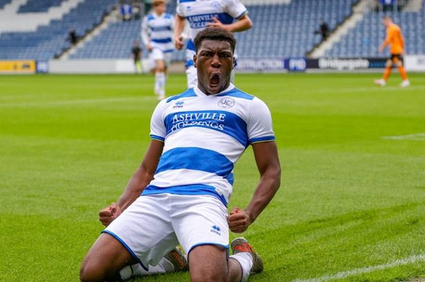 MoirBlogs's tweet photo. Michael Beale on Sinclair Armstrong - “He isn’t here because he missed a few days and his body was telling me he needed a bit more time. The idea is he goes to Budapest with the U23s, trains hard, plays a couple of games and he will be with the first team from next week” #QPR https://t.co/jz9xWQPqO0