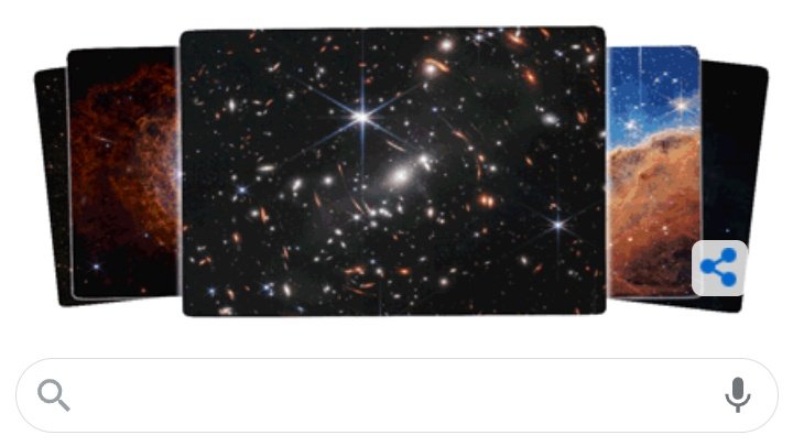enelEyo's tweet photo. The #ImageOfTheYear..
James Webb Space Telescope.
@GoogleDoodles
#UnfoldTheUniverse https://t.co/Pzb5ZR0DnW