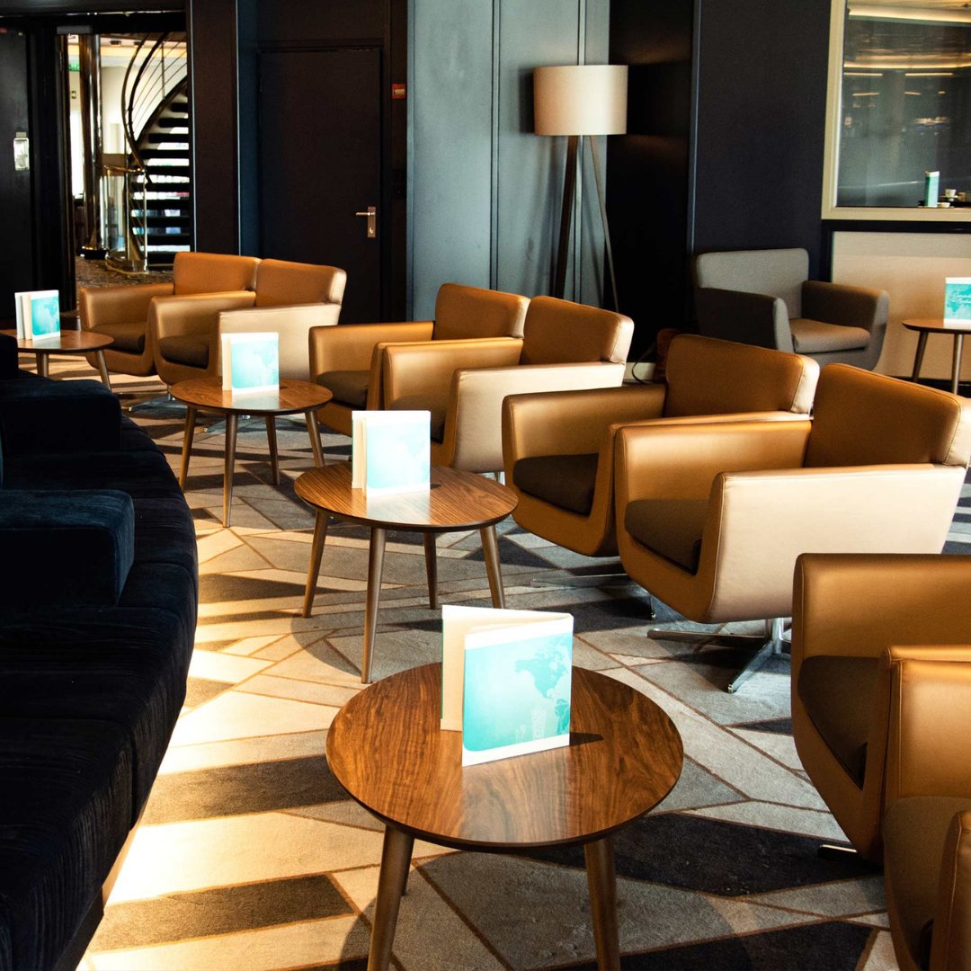 MorganSeating's tweet photo. Travelling the world on the MS Amera, are a number of Morgan collections. Showcased are an array of Havana dining chairs, a number of Soho swivel lounge chairs and a mixture of Metro lounge chairs and Hampton sofas in contrasting fabrics. 

Take a read: https://t.co/zmdHnvZdiG https://t.co/ItZ13kWsyg