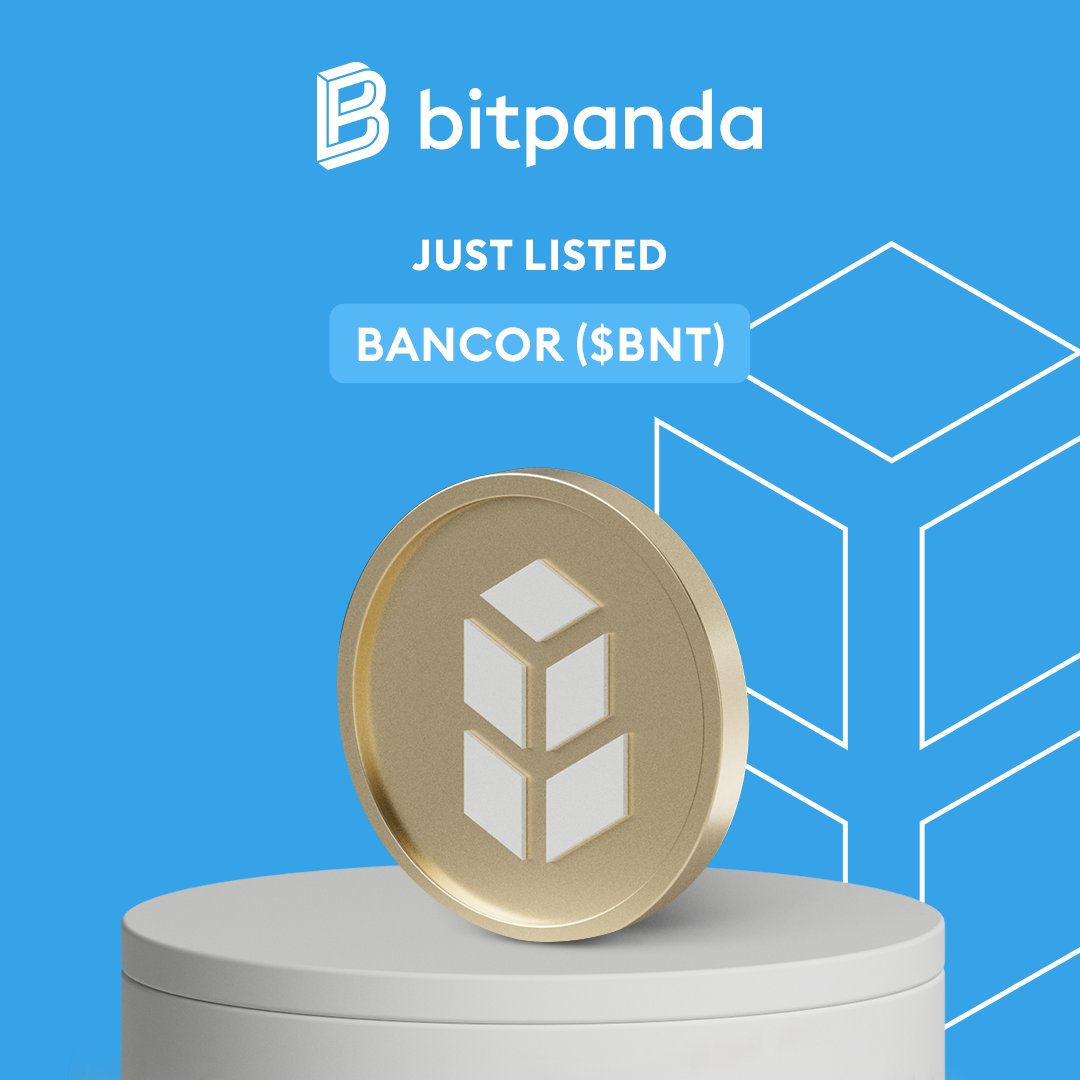 Bitpanda_global's tweet photo. Next up for #CryptoWednesday is $BNT which lets @Bancor traders provide liquidity for pools. Holders also have access to auto-compounding rewards, instant impermanent loss protection and lower gas fees on staking and trading. https://t.co/5yNxDBuUCO