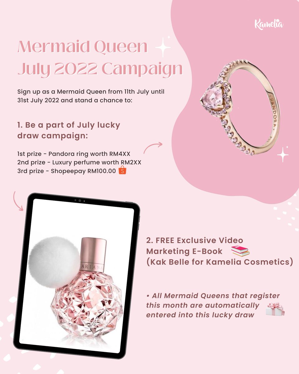 itskameliahq's tweet photo. New month, new campaign! 🥳

Introducing our new 𝗠𝗲𝗿𝗺𝗮𝗶𝗱 𝗤𝘂𝗲𝗲𝗻 𝗝𝘂𝗹𝘆 𝟮𝟬𝟮𝟮 𝗖𝗮𝗺𝗽𝗮𝗶𝗴𝗻. https://t.co/ZyiMxuFrtm