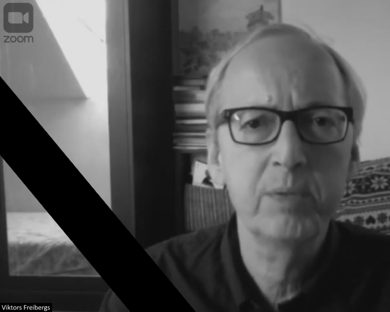 Kinozinātnieku un LU docentu Viktoru Freibergu mūžībā pavadot, "Bloomsday Latvia" vadītājs Atis Lejiņš: 

"Skumstam. Paldies, Viktor, par tūlītējo atbalstu referēt Blūma dienas pasākumā pērn tiešsaistē par "Ulisu" un Tamāru Zālīti. Vieglas smiltis!"