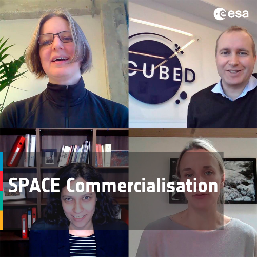ESA_CommGateway's tweet photo. Did you know that #spacecommercialisation was a result of a disruptive shift? @ESA supports the development of #commercialspace companies through ESA BIC start-ups competitions, #matchmaking tools, and a number of upcoming events. Our next appointment will be soon shared! https://t.co/YXcdmY3z3c