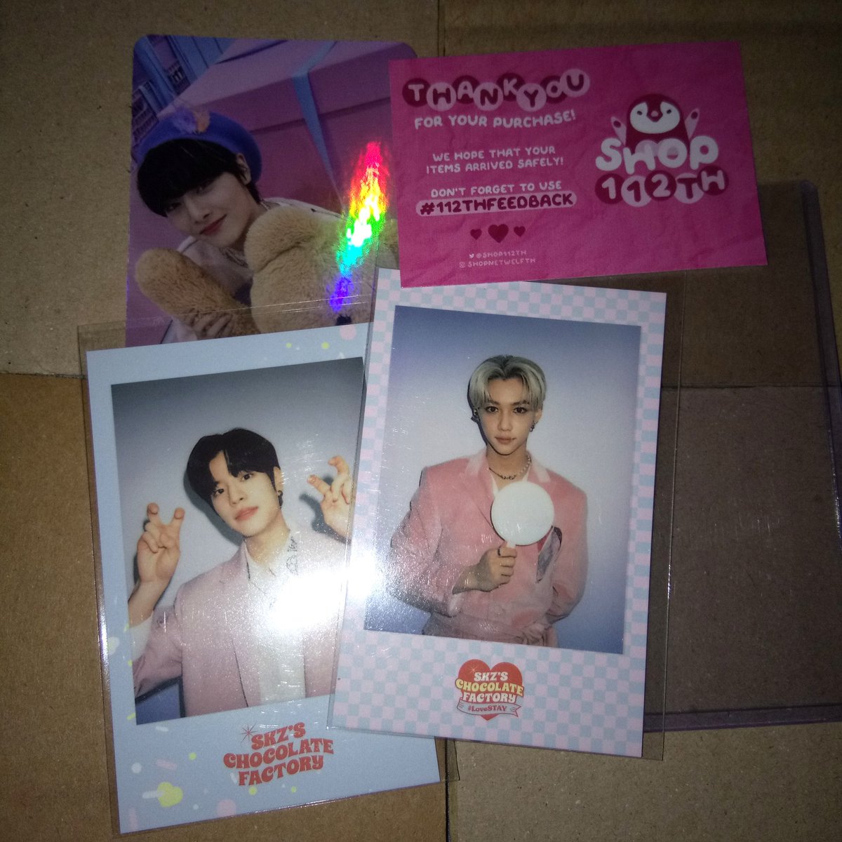 seochangbunbun's tweet photo. #112THFEEDBACK

Thank you so much po, @SHOP112TH! Very secured ng packaging and very smooth ng transaction. No dents sa polas, very safe and mint talaga nung umuwi. Sa susunod po ulit! Thank you po sa Jeongin freebie! 💗

Kinilig na naman sa mga papel si ate niyo. https://t.co/D3eMFMhda4