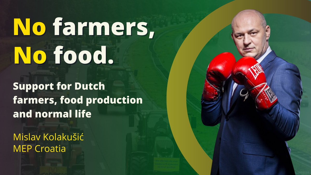 After destroying the health of millions and forcing them to be vaccinated, they now want to ban food production. Support for Dutch 🇳🇱 farmers who are banned from producing food by insane 🇪🇺 🇳🇱 political leaders. Corrupt politicians will lose this battle against the citizens.