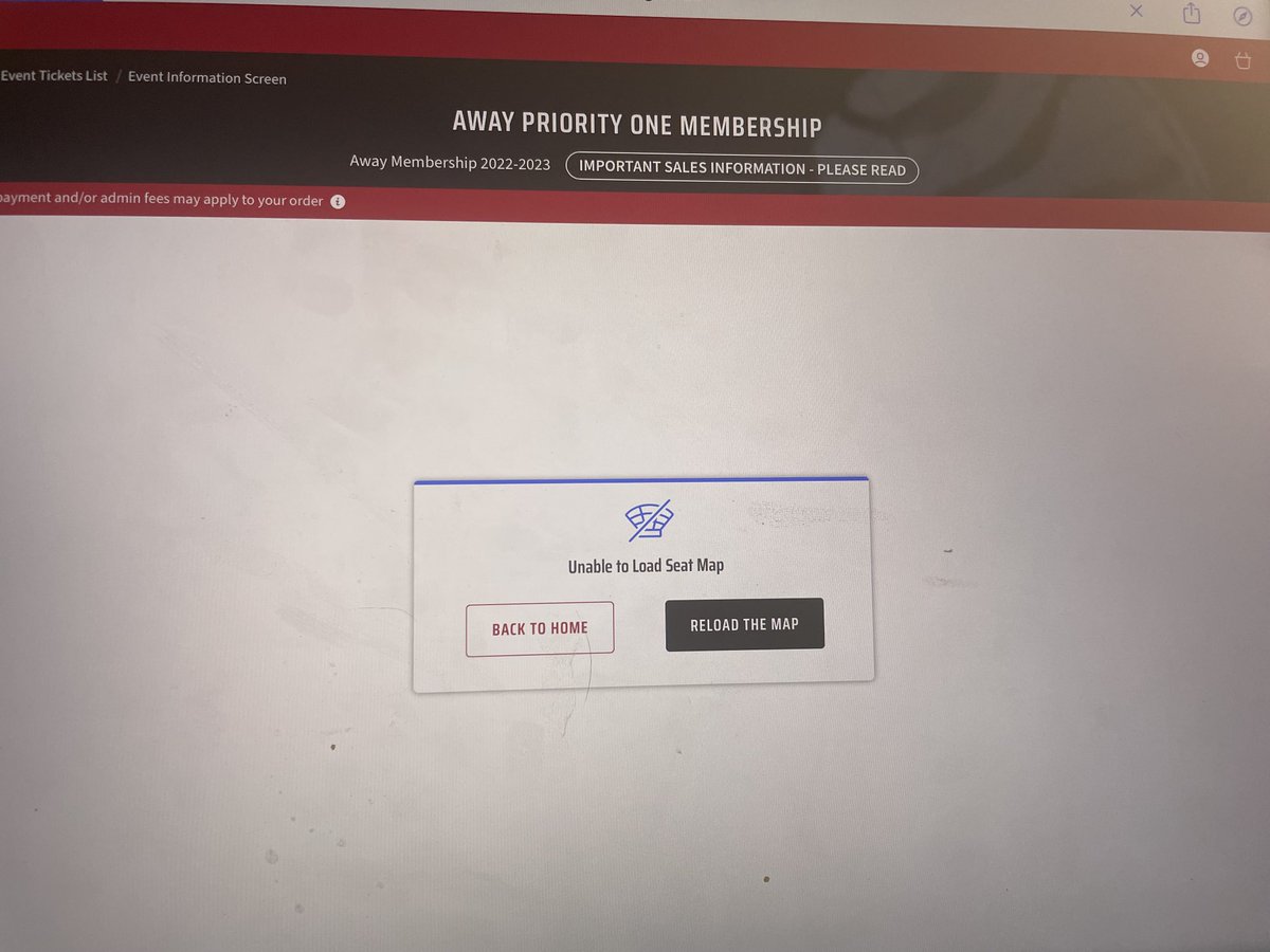 I don’t want a seat map😡😡😡⁦<a href="/NFFC/">Nottingham Forest</a>⁩
