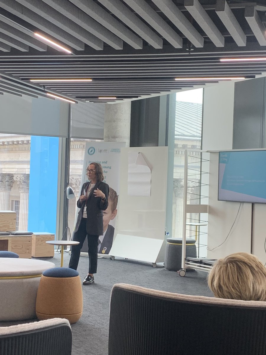 A really inspiring talk from Kerry Amory from <a href="/IMProps/">IM Properties</a> about how they are engaging with local schools and young people. 
Lots of opportunities for @fgouldconnect to collaborate here. 
🤩