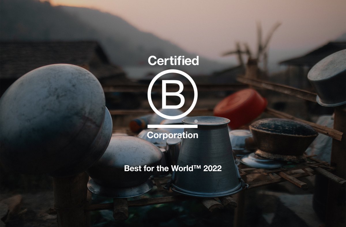 We are humbled to announce that <a href="/BCorporation/">B Lab</a> has recognised Brewgooder as a Best for the World™ B Corp for a third year 🌍 

B Corp has awarded #BestForTheWorld to us for impact in 'Community', scoring in the top 5% of B Corps — and we couldn't have done it without you ❤️