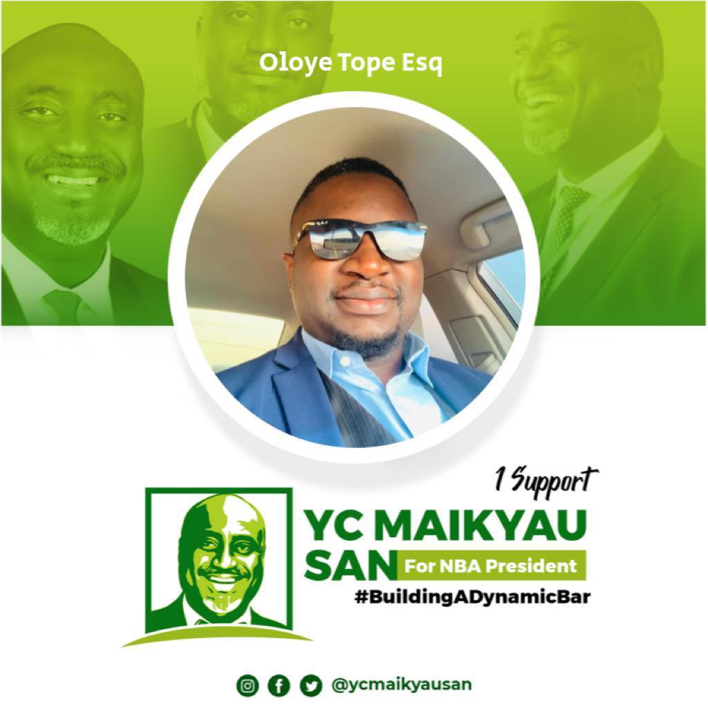 BolanleCole's tweet photo. I’m a proud supporter of Y.C Maikyau, SAN @YCMaikyauSAN. I belong to #TeamYC and I’m fully #YCfied

Are you??? https://t.co/NMY0nhUeQY