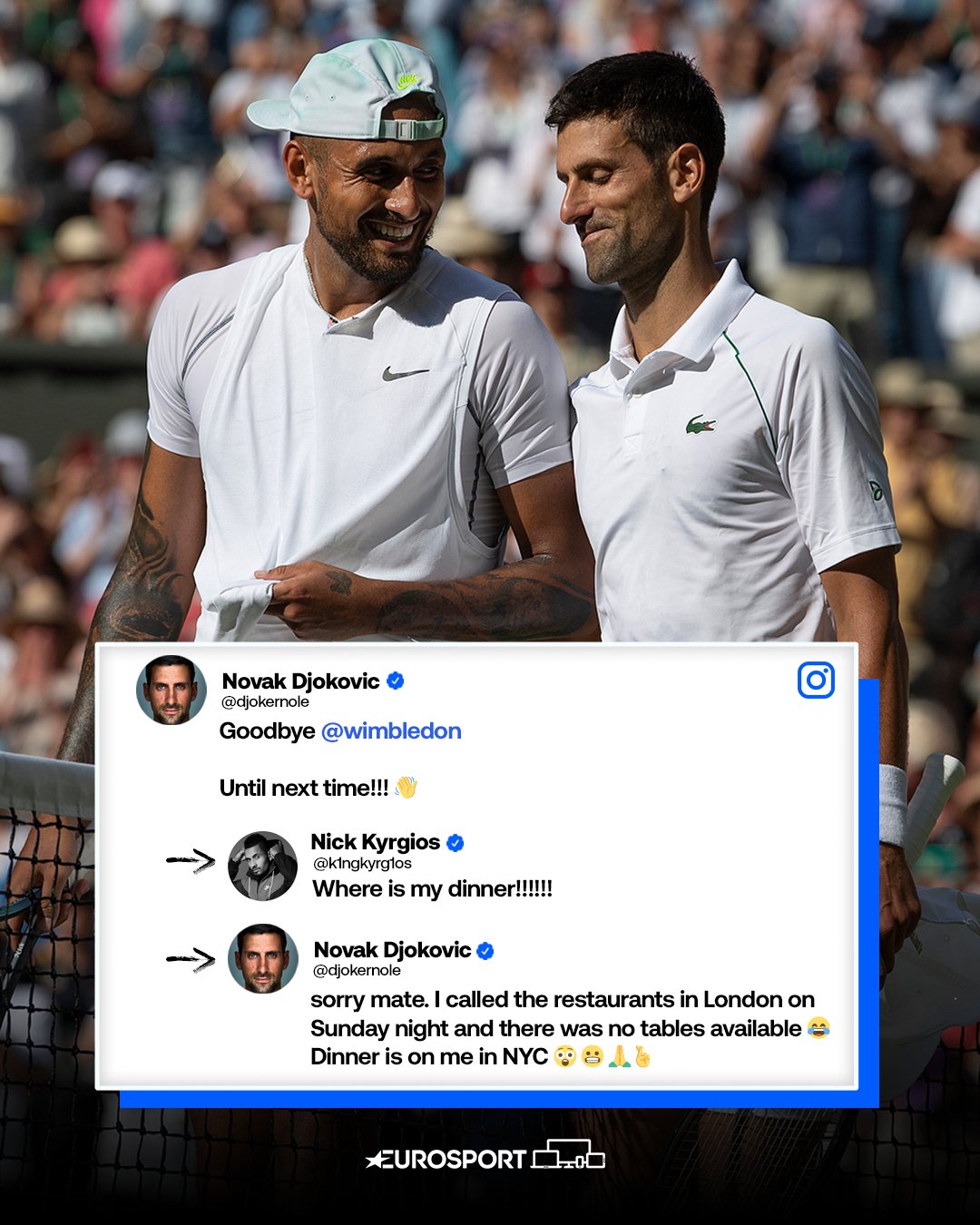 Novak djokovic twitter deals