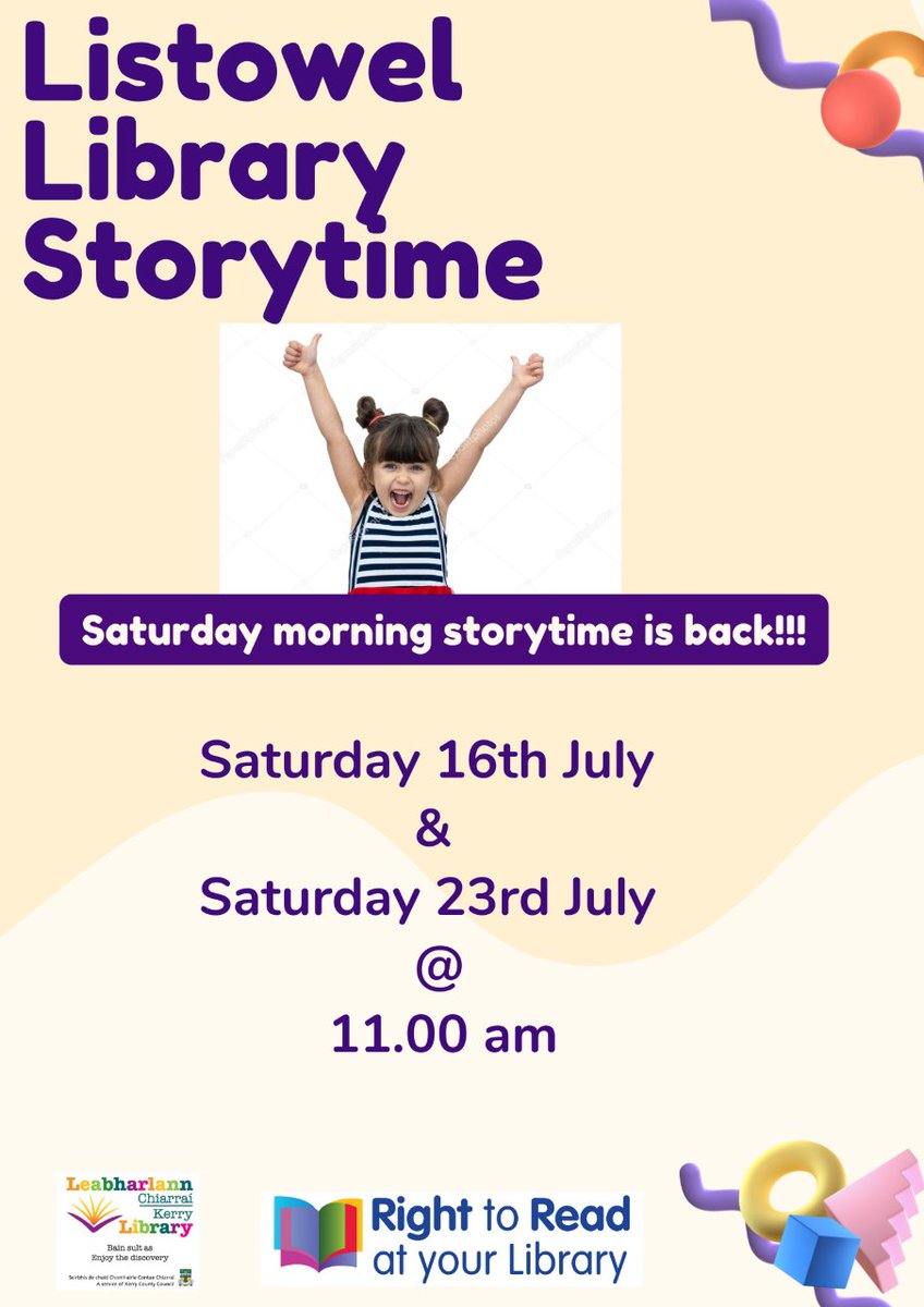 Kerry Library www.kerrylibrary.ie on Twitter "Storytime is back in