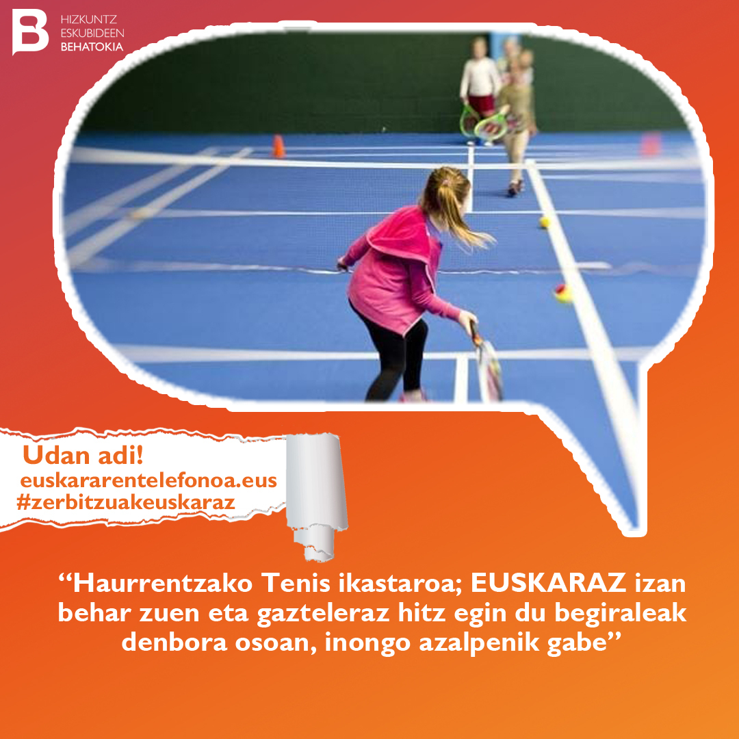 behatokia's tweet photo. π’ #UdanAdi
Aisialdian, jaietan... euskaraz bizitzeko eskubidea dugu.
Uda honetan horrelakoak ikusten badituzue, erabili
π Euskararen Telefonora: https://t.co/qtnsSODQ4r
π Emailez: telefonoa@behatokia.eus
π Sare sozialetatik: #UdanAdi #HizkuntzEskubideakEzDaudeOporretan https://t.co/Ob0aF0Jin4