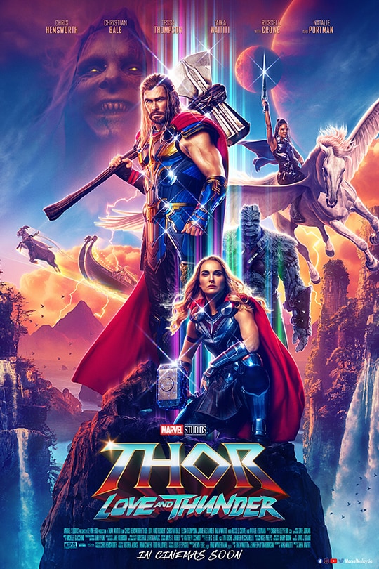 NewsBFM's tweet photo. The Malaysian release of Thor: Love and Thunder has been postponed indefinitely. 

Walt Disney informed GSC &amp; TGV about the decision, but no reasons were given. 

Earlier this week The Hollywood Reporter said the film would not be released in China allegedly due to LGBTQ themes. https://t.co/xyoAKcV72C