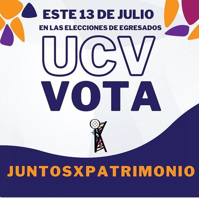 gepli_ucv's tweet photo. ⚠️ ¡ HOY ! ⚠️ ¡ VOTA ! ⚠️
Elecciones de egresados 
MIÉRCOLES 13 de JULIO

#UCV #Universidad #Educación #EleccionesUCV #Humanidades #FHyE #EgresadosUCV https://t.co/tzRDRxAn6t