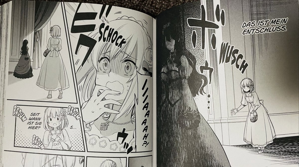 そしてコミック版 #エリスの聖杯 のドイツ版1〜3巻の献本も頂きました〜!
一回りサイズ大きい…!
ドイツの皆様にも楽しんで頂けます様に🌹✨