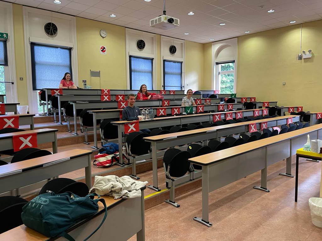 Best of luck Team Ireland ☘️ who’ve just started the 5 hour #IChO exam! Huge thank you to the organising committee &amp; lecturers who voluntarily gave time to prepare the students. Thank you also to our invigilators for their trojan work today. It takes a village! #ChemEd #Community