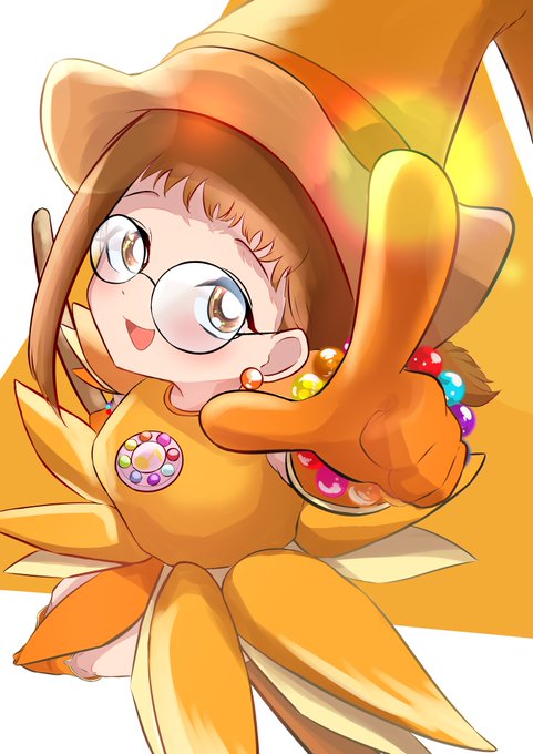 藤原はづきちゃん
#おジャ魔女どれみ 