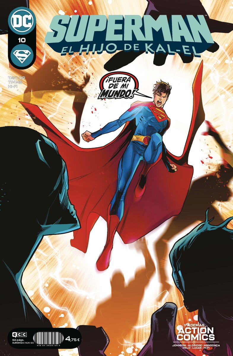 eccediciones's tweet photo. ¡Los héroes de #LaCasaDeEl están de vuelta!
#JonKent se ha recuperado y con la ayuda de #JayNakamura se enfrenta a #HenryBendix en #Superman 10/120.
Y en #Supergirl: La mujer del mañana 6, los secretos más traumáticos de #KaraZorEl salen a la luz: https://t.co/ViPnBSzeOv https://t.co/noNO7M4yuX