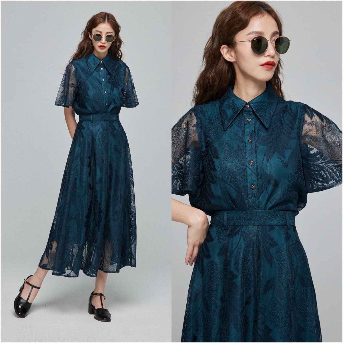 TNEWTIES トゥエンティーズ 屋根の上でブランチ 夏 ブラウス レース M 7月16日12時販売開始 《屋根の上でブランチ》 ・わずかに光沢のある