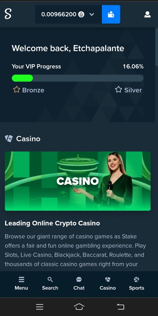 BeaManansala4's tweet photo. @Stake can anyone be generous enough to continue my wagering for silver vip? 😆

username: Etchapalante https://t.co/QUJr8OqjKu