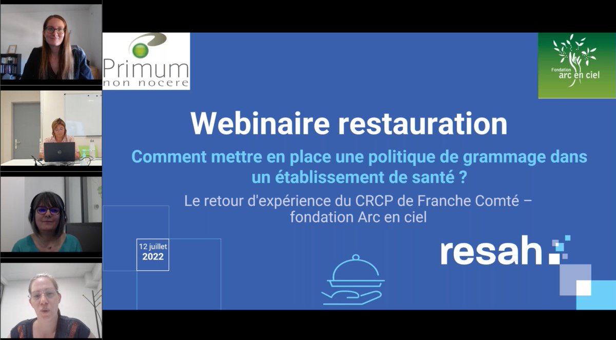 Resah_fr's tweet photo. 💻 Nous avons animé avec la Fondation Arc-en-Ciel, @AgencePrimum et @ReseauC2DS une nouvelle webconférence dédiée aux achats de restauration
Comment mettre en place une politique de #grammage dans un établissement de #santé ? 🏥
🔁 Retrouvez le replay ➡️ https://t.co/WzTCciqPlZ https://t.co/wrbVkj1Q8L