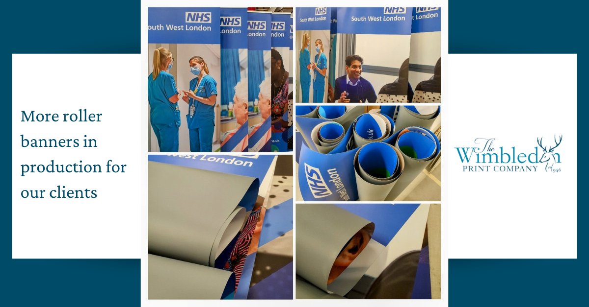 WimbledonPrint's tweet photo. More roller banners in production. Head to our website to discover our range of options available including our eco banner made from environmentally friendly materials.

https://t.co/YKrxOucVQR

#ecobanners #banners #Bannersandsigns  #ecorollerbanners #WimbledonPrintCompany https://t.co/cXKY5L9xDt