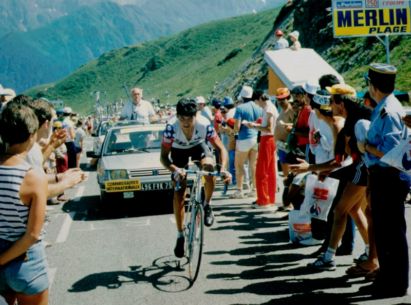 pedrodelgadoweb's tweet photo. A las 13:30 en @teledeporte y a 16:05 en @La1_tve podrás vivir la etapa reina del #TDF2022 , con la ascensión para mí más dura, el Galibier por la vertiente del Telegraphe y final en el Granon donde en 1986 triunfó @eduardochozas 
No te lo puedes perder
#TourRTVE13J @finisher_ES https://t.co/U4KBLImlNv