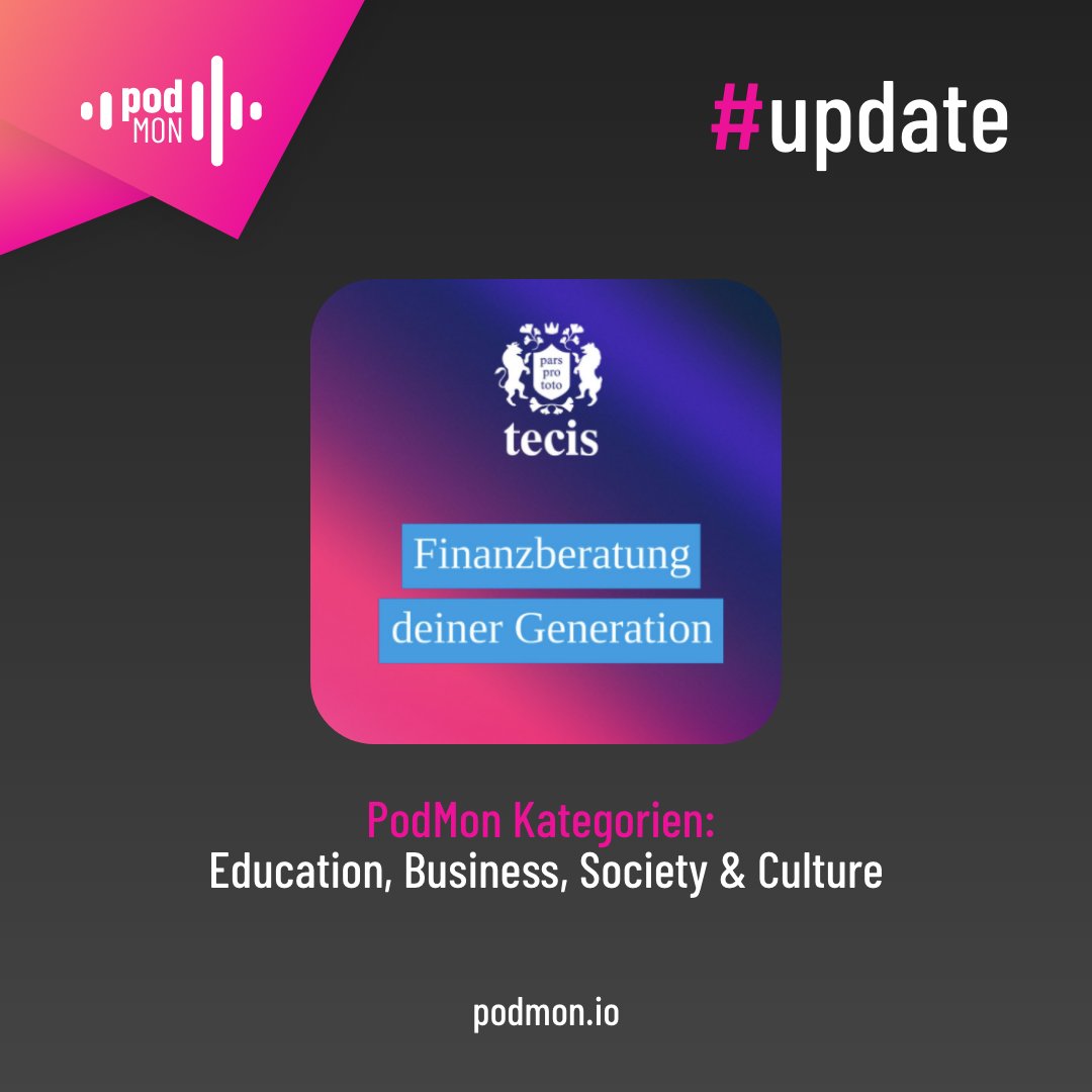 NEU BEI PODMON! Kennt ihr alle? Wir haben unsere lange Liste mal wieder um ein paar #Podcasts erweitert. ➕ Das könnt ihr allerdings auch selbst über den #RSS 🔗 machen (zB über listennotes.com/de/). 
Kommt nicht nur deinem #Report zugute, sondern allen #PodMon User! 🤗