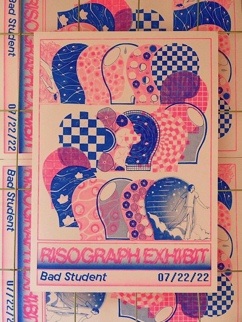 Some of my Risograph work 