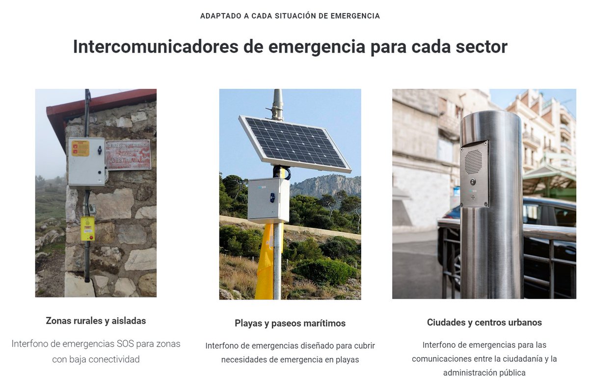 AirVoice_es's tweet photo. ➡️ Intercomunicadores de #emergencia para cada contexto: Facilita la comunicación entre la ciudadanía y la administración en situaciones de emergencia.

#AirSOS es el sistema intercomunicador inalámbrico SOS de #AirVoice

https://t.co/33YqCL4mlG

#megafonia #SOS #proteccioncivil https://t.co/eiFsvVv2wf