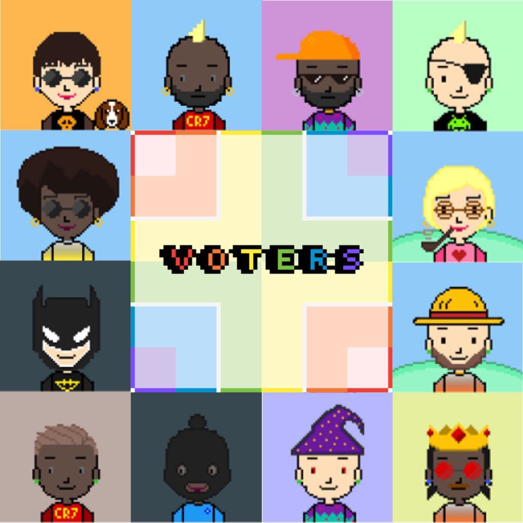 ⚠️GIVEAWAY ALERT :⚠️

In collaboration with Voters, we will be giving away 2 Voters &amp; 10 Voters Beer, rules:

1. Like, Retweet and follow @VotersNFT and <a href="/FantomsOpera/">Fantoms On Opera MINTING 1338/3333</a>
2. Tag 3 friends
3. Join the discord, comment ID below:
discord.gg/jTCRkte6gZ
discord.gg/JYCRDgeMYA