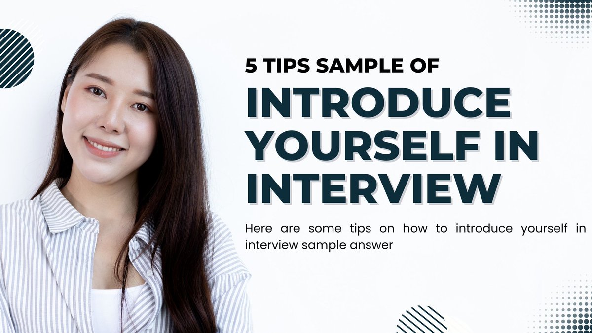 FqSaif's tweet photo. 5 Tips Sample of How to Introduce Yourself in Interview - Job Loverz https://t.co/szebnDHMHC 

LinkedIn #Dollar #AmazonPrimeDay #interview #Job https://t.co/f6gWyKB1Un