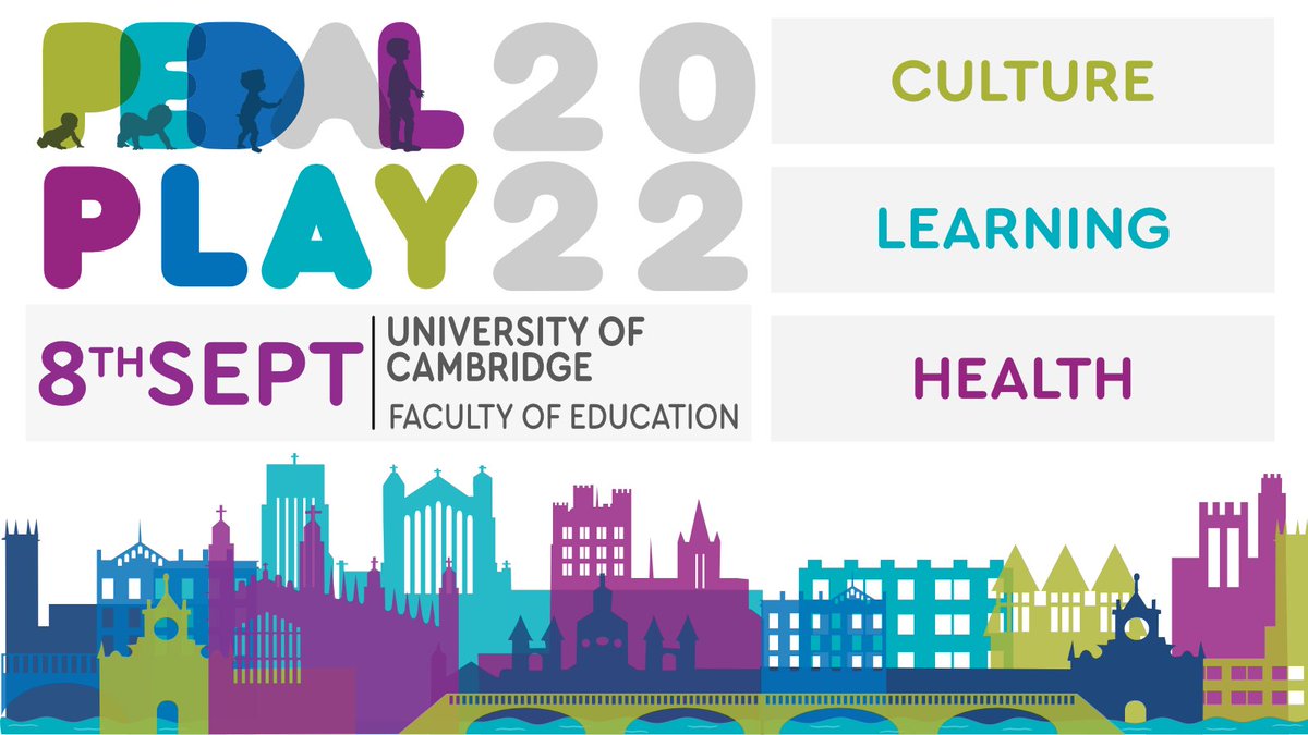 PEDALCam's tweet photo. Join us for the PEDAL Play Conference 2022! This year's event focuses on play in different cultures, learning environments and in promoting positive health and wellbeing outcomes.
https://t.co/x34tQwrctG https://t.co/s5eu1slXuI