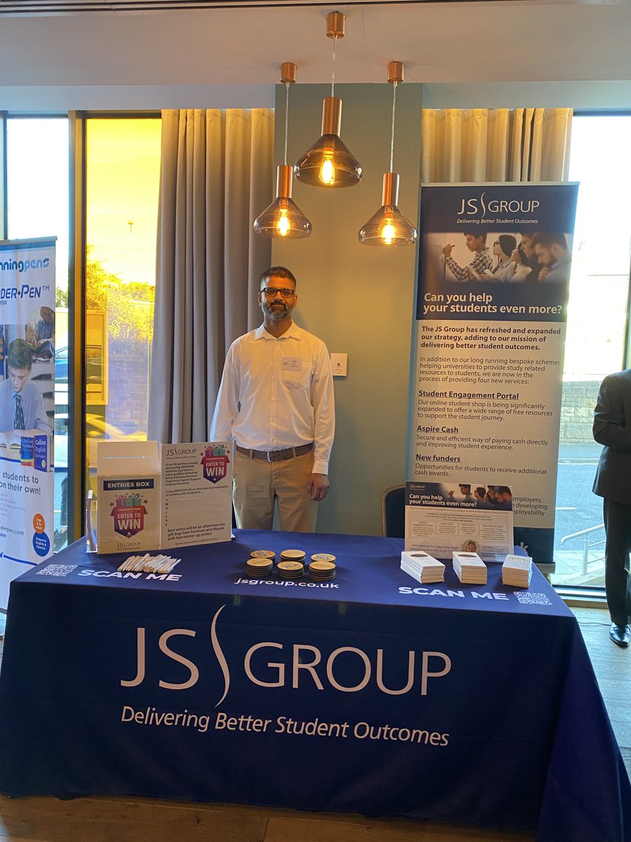 JSGroupHE's tweet photo. All set up and ready for the start of ⁦@amosshe_uk⁩ #amosshe2022 ! Have some fab chocolate from ⁦@UCBofficial⁩ students which we’re trying not to keep ‘testing’ 😁 Looking forward to the next few days!!! https://t.co/mnrmeX0h1o