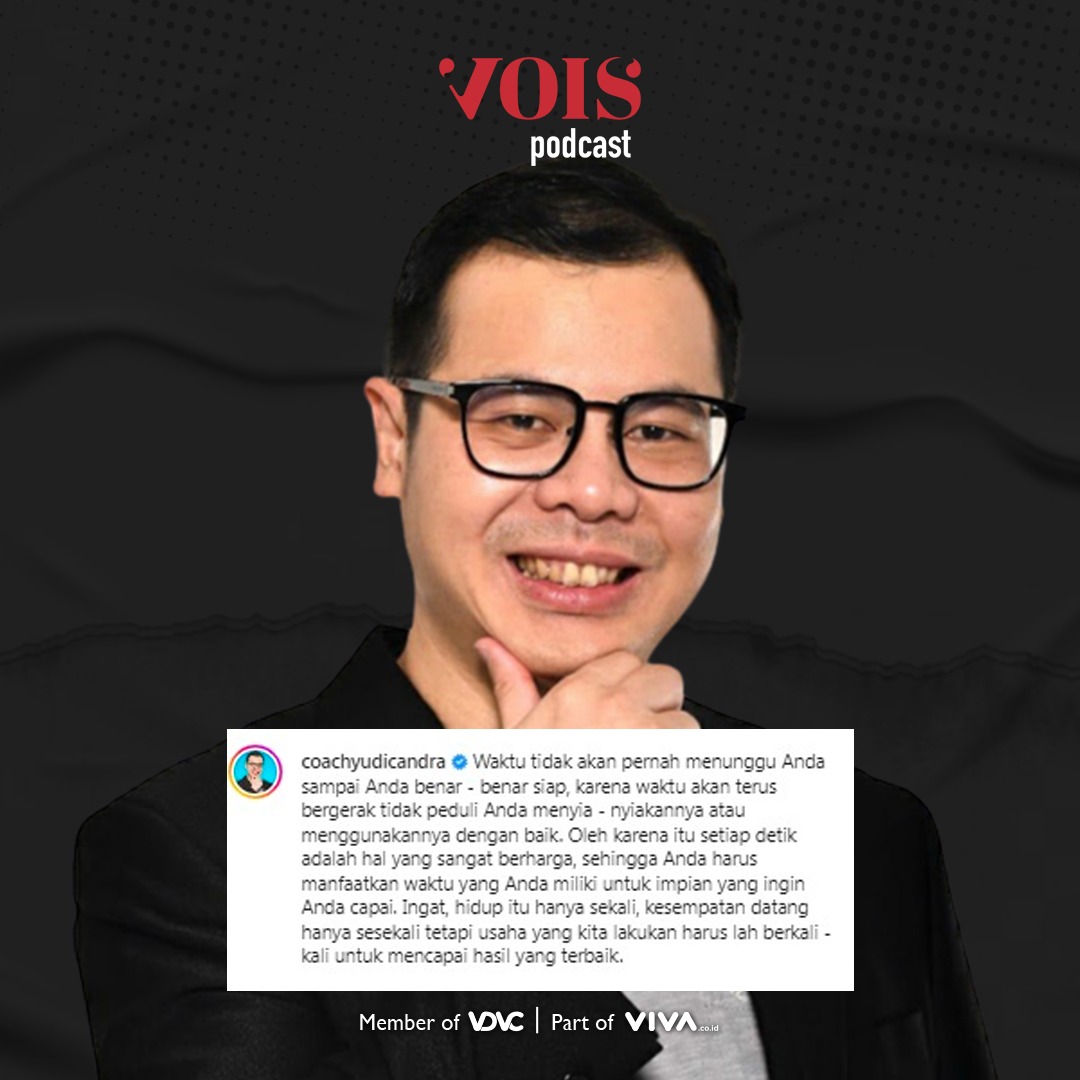 vois_channel's tweet photo. Yang masih ragu-ragu mau mulai bisnis, ingat sama kata-kata Coach Yudi ini ya sobat VDVC (geser ππ)
Cari tahu tips memulai bisnis diusia muda, nonton #VoisPodcast di Youtube VDVC Talk π’π’ https://t.co/uD1KznhdYH
#VDVCTalk #Bisnis #MudaBerbisnis #CoachYudiChandra https://t.co/Nq91x6Hh3z