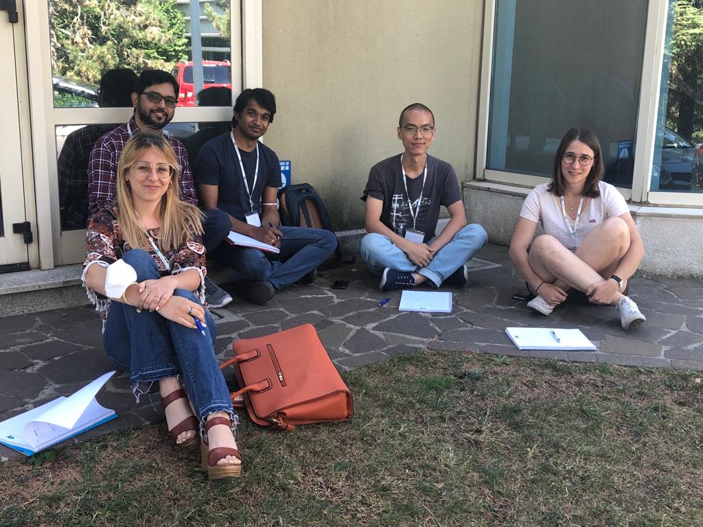CostGas's tweet photo. Here the groups of #students dealing with the Student Activity of the MD-GAS #COSTAction school. Each group has to think about an #experiment using one or more techniques described in the school. Tomorrow  each group will present their experiment. Stay tuned! @COSTprogramme https://t.co/ky38wCWBQF