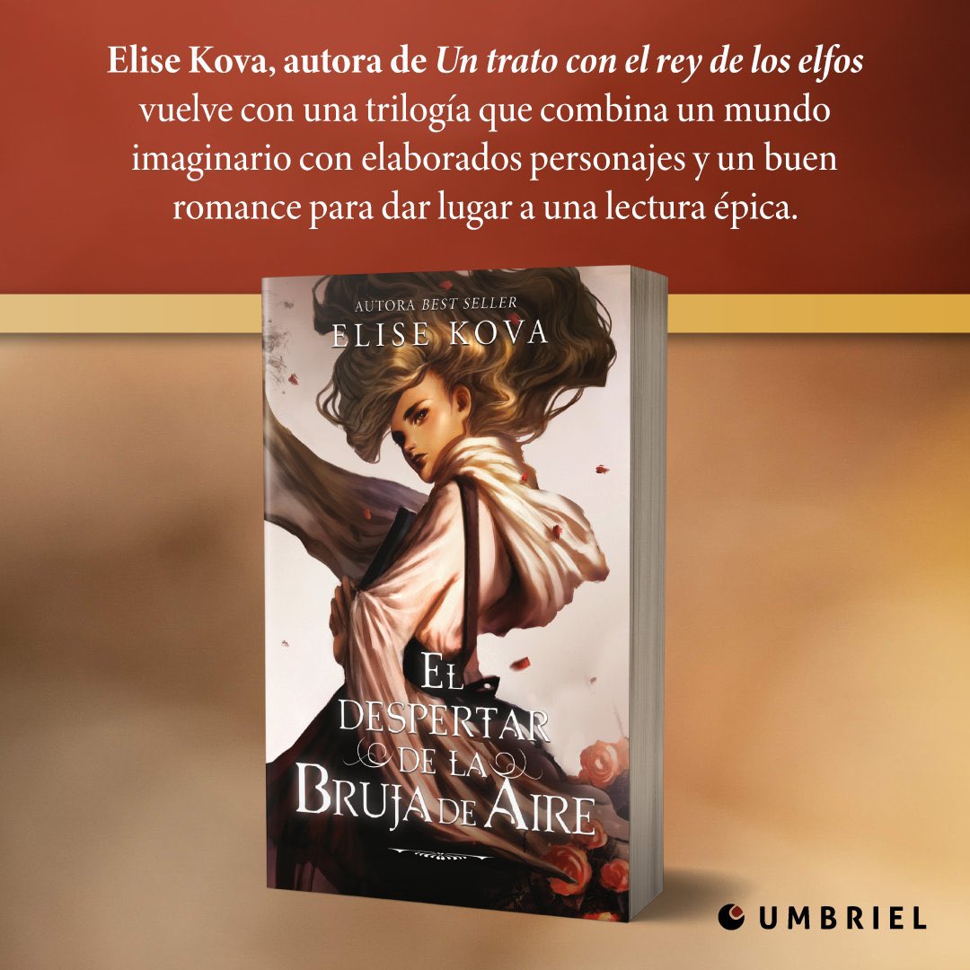 UniversoDSilvia's tweet image. ⚠️ATENCIÓN⚠️

En septiembre, @umbrieleditores publicará “El despertar de la bruja de aire”, primer libro de la saga #AirAwakens de @EliseKova, autora best seller de #UnTratoConElReyDeLosElfos.