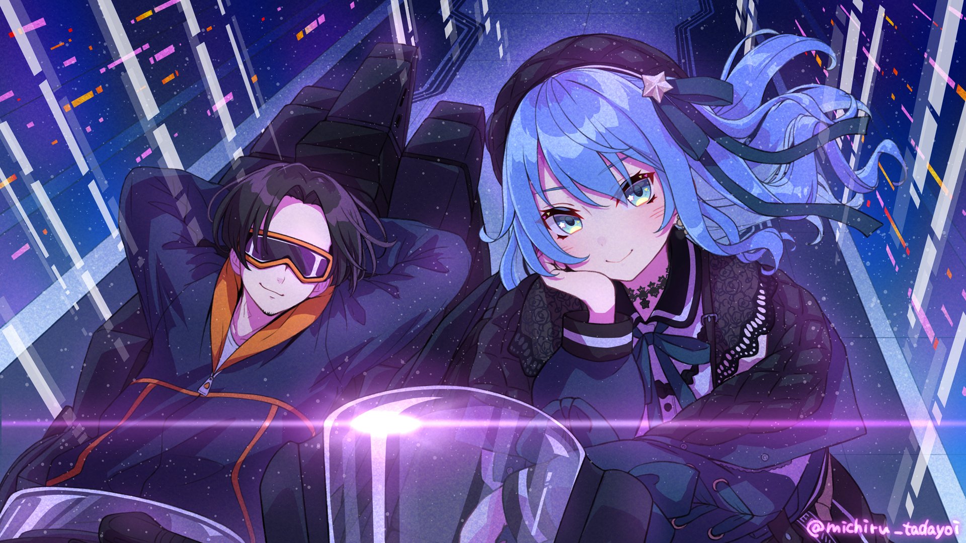 漂依みちる🫧👾Live2D&Illustration on X: 漂依みちる🫧👾Live2D&Illustration on X: