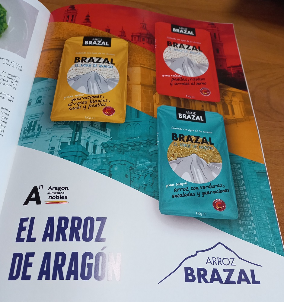 CalialAlimentos's tweet photo. Nos acaba de llegar la revista Horeca de @HorecaZaragoza del mes de julio, con el arroz como protagonista, y no podía faltar nuestro @ArrozBrazal ,  arroz cultivado en Aragón con la marca de calidad diferenciada @CalialAlimentos.

#AragónAlimentosNobles  #LoQueVesEs https://t.co/loU1GitbWE