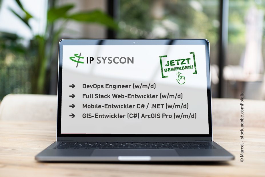 ipsyscon's tweet photo. Wir suchen Full Stack Web-Entwickler, GIS-Entwickler (C#) ArcGIS Pro, Mobile-Entwickler C# / .NET und DevOps Engineer. Die  #Stellenangebote sind online unter: https://t.co/hXoFgsiU5h
#jobangebot #geojobs #GIS #webdev #argispro #Mobile #itjobs #devops #csharp https://t.co/07DA68Q2Jl
