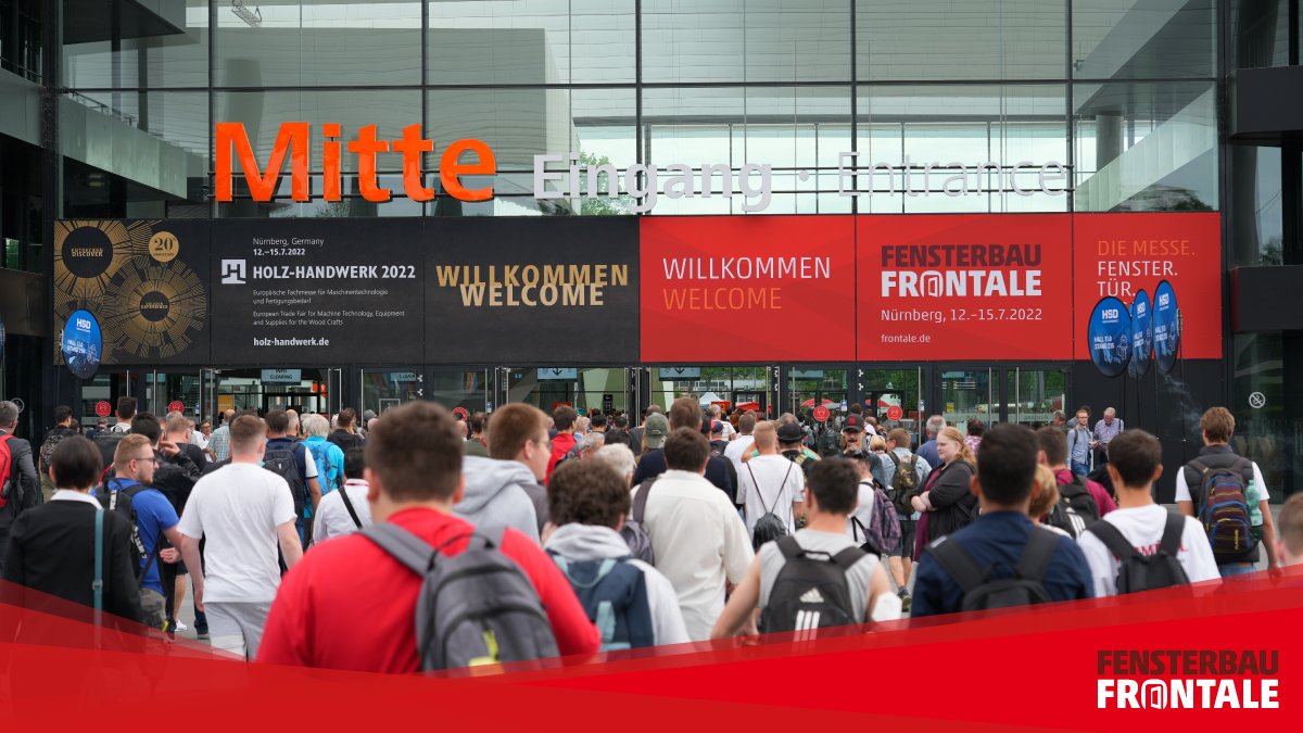 fensterbau's tweet photo. Welcome to the second day at this year's “Summer Edition” of #fensterbaufrontale 2022!
Here's to a day full of inspiring conversations, meeting old & new faces and discovering the latest developments and solutions. 🤩
#FFconnected https://t.co/fmup42JFc4