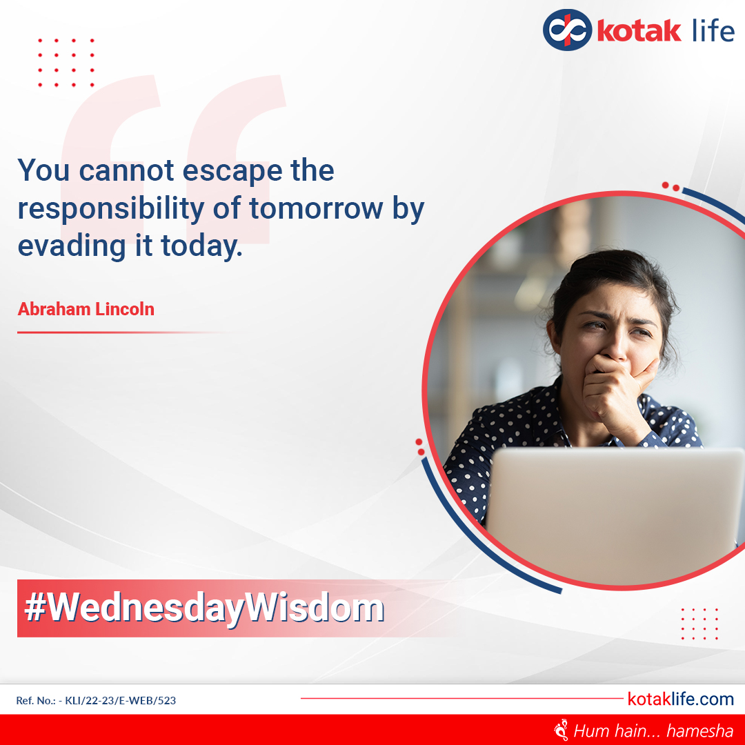 The future is unpredictable. It's always better to plan and be prepared for unforeseen events. Start planning today and secure your financial future with Life Insurance. Toh ab delay mat karo Guru, karo #LifeKiSearch shuru!

Click kotaklife.com, to know more