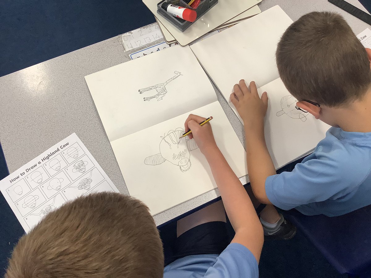 Year 3 are recreating techniques used by Steven Brown. Today, we are using our creativity to recreate our own highland cow in the style of Steven Brown, where we are building up the colours. <a href="/whitchurchCEFed/">The Whitchurch Church of England Federation</a> <a href="/WhitchurchJun/">Whitchurch CE Junior Academy</a> #wjaart <a href="/stevenbrownART/">Steven Brown Art</a>