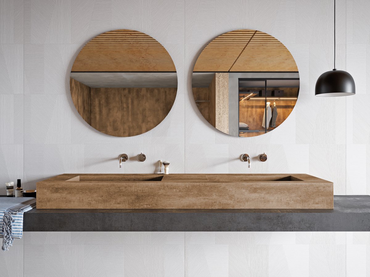 gigacer's tweet photo. Krea – Concrete – Light. Questo è solo uno degli infiniti abbinamenti che si possono ottenere con le gamme Gigacer.

Visita il nostro sito e scopri tutte le combinazioni! 

#Gigacer #tiles #ceramics #design #architecture #madeinitaly https://t.co/UysekPXxpr