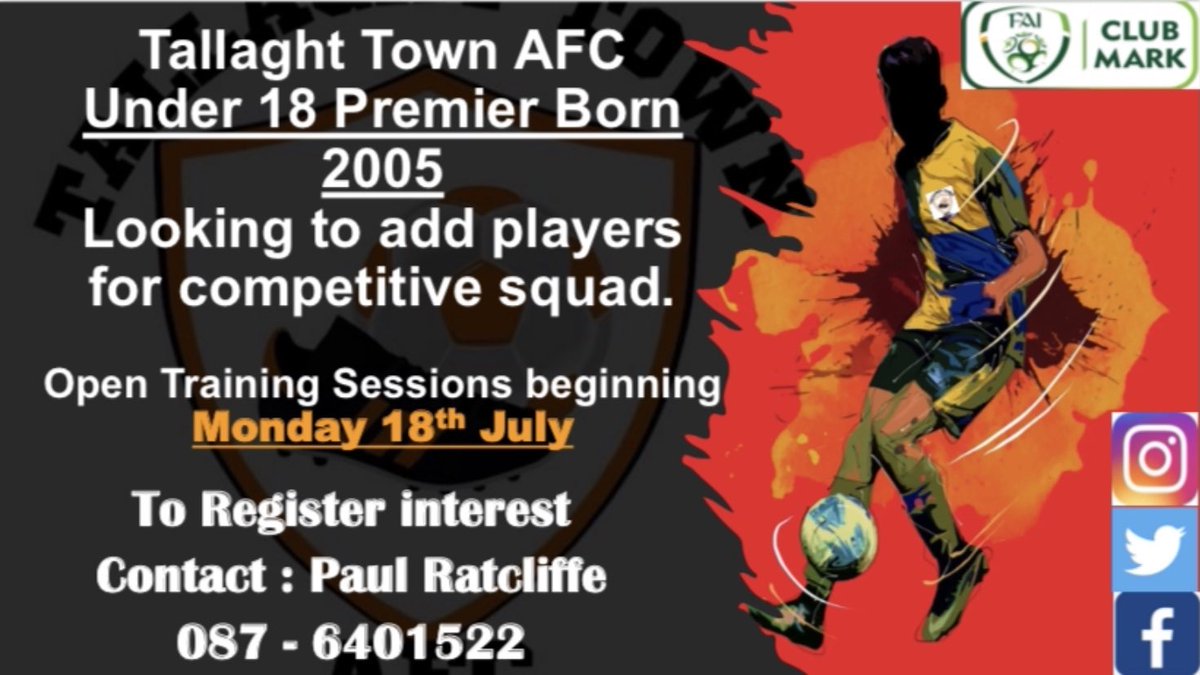 town_afc's tweet photo. Under 18 premier side looking to add players . https://t.co/20MhZNEBft